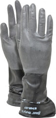 SHOWA - Size S (7), 14" Long, 14 mil, Unsupported, Butyl Chemical Resistant Gloves - Americas Industrial Supply