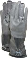 SHOWA - Size XL (10), 14" Long, 14 mil, Unsupported, Butyl Chemical Resistant Gloves - Americas Industrial Supply