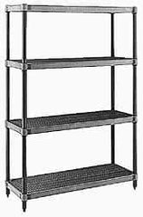 Metro - 36" Wide, 1-1/2" High, Open Shelving Shelf - Polymer, 24" Deep, Use with Metro Max I - Americas Industrial Supply