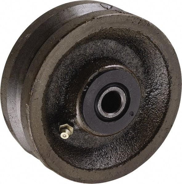 Value Collection - 3/4" ID, Caster Replacement Wheel with Roller Bearing - 600 Lb Load Capacity, 2" Hub Length, 1/2" Axle - Americas Industrial Supply