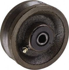 Value Collection - 3/4" ID, Caster Replacement Wheel with Roller Bearing - 600 Lb Load Capacity, 2" Hub Length, 1/2" Axle - Americas Industrial Supply