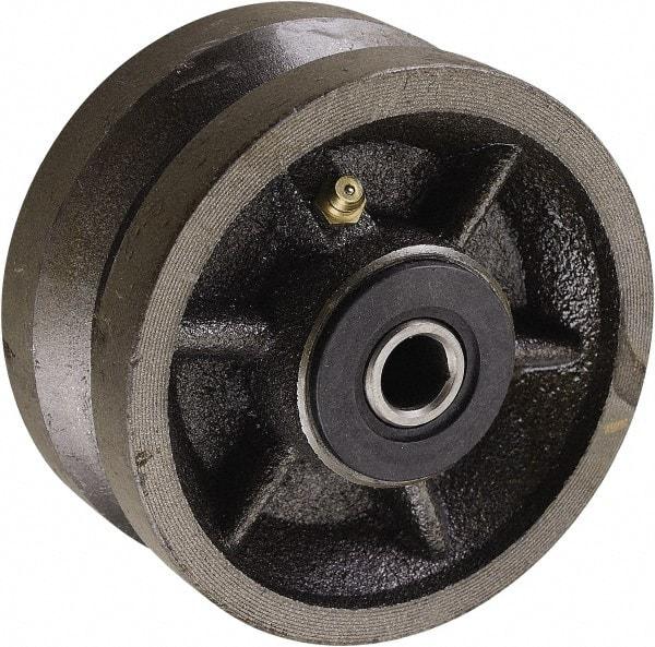 Value Collection - 3/4" ID, Caster Replacement Wheel with Roller Bearing - 800 Lb Load Capacity, 2-1/8" Hub Length, 1/2" Axle - Americas Industrial Supply