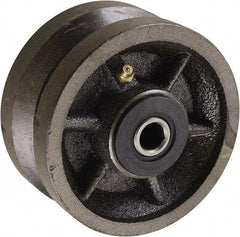 Value Collection - 3/4" ID, Caster Replacement Wheel with Roller Bearing - 800 Lb Load Capacity, 2-1/8" Hub Length, 1/2" Axle - Americas Industrial Supply