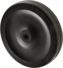 Albion - 5 Inch Diameter x 15/16 Inch Wide, Soft Rubber Caster Wheel - 125 Lb. Capacity, 1-5/32 Inch Hub Length, 5/16 Inch Axle Diameter, Self-Lube Bearing - Americas Industrial Supply