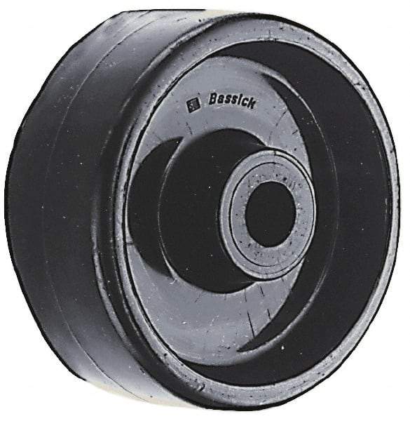 Albion - 2 Inch Diameter x 13/16 Inch Wide, Polyolefin Caster Wheel - 90 Lb. Capacity, 63/64 Inch Hub Length, 1/4 Inch Axle Diameter, Plain Bearing - Americas Industrial Supply