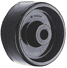 Albion - 2 Inch Diameter x 13/16 Inch Wide, Polyolefin Caster Wheel - 90 Lb. Capacity, 63/64 Inch Hub Length, 1/4 Inch Axle Diameter, Plain Bearing - Americas Industrial Supply