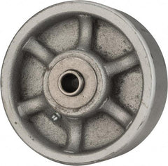 Albion - 5 Inch Diameter x 2 Inch Wide, Semi-Steel Caster Wheel - 1,500 Lb. Capacity, 2-3/8 Inch Hub Length, 1/2 Inch Axle Diameter, Roller Bearing - Americas Industrial Supply