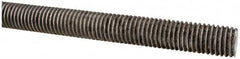 Made in USA - 5/8-11 UNC (Coarse), 6' Long, Low Carbon Steel Threaded Rod - Oil Finish Finish, Right Hand Thread - Americas Industrial Supply