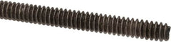 Made in USA - #10-24 UNC (Coarse), 6' Long, Stainless Steel Threaded Rod - Right Hand Thread - Americas Industrial Supply