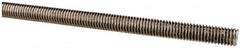Made in USA - 3/8-16 UNC (Coarse), 6' Long, Stainless Steel Threaded Rod - Right Hand Thread - Americas Industrial Supply