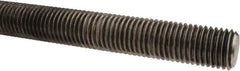 Made in USA - 7/8-9 UNC (Coarse), 6' Long, Stainless Steel Threaded Rod - Right Hand Thread - Americas Industrial Supply