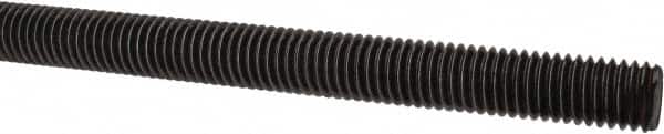 Value Collection - 1/2-13 UNC (Coarse), 6' Long, Alloy Steel Threaded Rod - Plain Finish, Right Hand Thread - Americas Industrial Supply