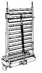 Dematic - 36 Inch Long Gate Sections for Conveyors - Counterbalanced Type, 30 Inch Wide - Americas Industrial Supply