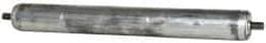 Made in USA - Replacement Conveyor Roller for 16 Inches Between Frame - 1.9 Inch Diameter, 7/16 Inch Axle, Galvanized Steel Finish, 16 Gage - Americas Industrial Supply