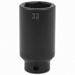 SK - Impact Socket - 1/2"DR 33MM DEEP IMPACT SOCKET - Americas Industrial Supply