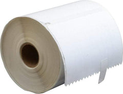 Dymo - 4" Wide x 6" Long, White Die Cut Paper with Semi Perm. Adhesive Shipping Label - For DYMO LabelWriter Printers - Americas Industrial Supply