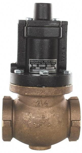 Magnatrol Valve - 2-1/2" Port, 2 Way, Solenoid Valve - Normally Open - Americas Industrial Supply