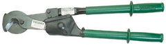 Greenlee - 27-1/2" OAL, 1,500 MCM Capacity, Cable Cutter - Rubber Handle - Americas Industrial Supply