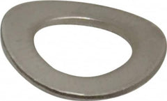 Value Collection - M8 Screw, 8.4mm ID x 15mm OD, Grade 18-8 Stainless Steel Wave Disc Spring - 0.8mm Thick, 3mm Overall Height - Americas Industrial Supply