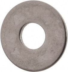 Value Collection - M5 Screw, Grade 316 Stainless Steel Fender Flat Washer - 5.3mm ID x 15mm OD, Plain Finish - Americas Industrial Supply