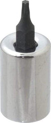 Proto - 3/8" Drive, T10 Torx Bit Socket - 1-23/32" OAL, 5/8" Bit Length - Americas Industrial Supply