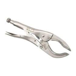 Irwin - 12" OAL Large Jaw Locking Pliers - 3-1/8" Jaw Opening, Standard Handle - Americas Industrial Supply