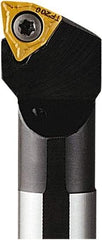 Seco - 25mm Min Bore Diam, 180mm OAL, 20mm Shank Diam, A-SWLC Indexable Boring Bar - 37mm Max Bore Depth, WCMT 06T3.. Insert, Screw Holding Method - Americas Industrial Supply