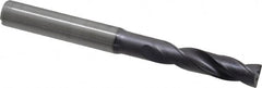 Kennametal - 7mm 180° Spiral Flute Solid Carbide Screw Machine Drill Bit - Americas Industrial Supply