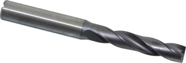 Kennametal - 8.5mm 180° Spiral Flute Solid Carbide Screw Machine Drill Bit - Americas Industrial Supply