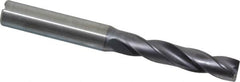 Kennametal - 8.5mm 180° Spiral Flute Solid Carbide Screw Machine Drill Bit - Americas Industrial Supply