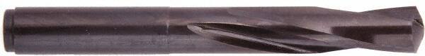 National Twist Drill - 3/8" 140° Cobalt Jobber Drill - Gold Finish Finish, Right Hand Cut, Spiral Flute, Straight Shank, 3" OAL, Notched Point - Americas Industrial Supply