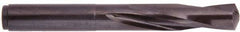 National Twist Drill - 3/8" 140° Cobalt Jobber Drill - Gold Finish Finish, Right Hand Cut, Spiral Flute, Straight Shank, 3" OAL, Notched Point - Americas Industrial Supply