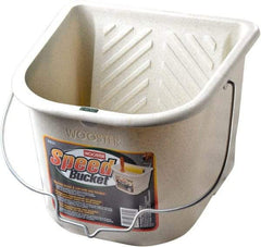 Wooster Brush - 7" Roller Compatible Single Pail Paint Bucket - 2 Qt Capacity, 11-1/4" Wide, Polypropylene - Americas Industrial Supply