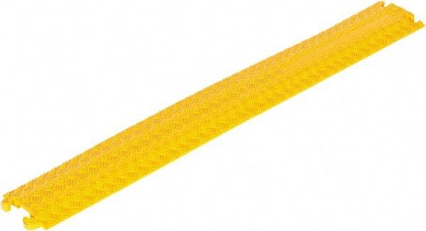 Vestil - 40" Long x 5-1/2" Wide x 3/4" High, Rubber Ramp Cable Guard - 2,200 Lb Load Limit - Americas Industrial Supply