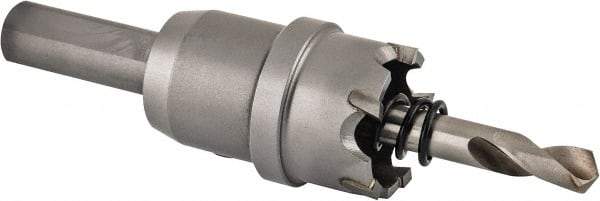 Hougen - 7/8" Diam, 1/8" Cutting Depth, Hole Saw - Carbide-Tipped Saw, Toothed Edge - Americas Industrial Supply