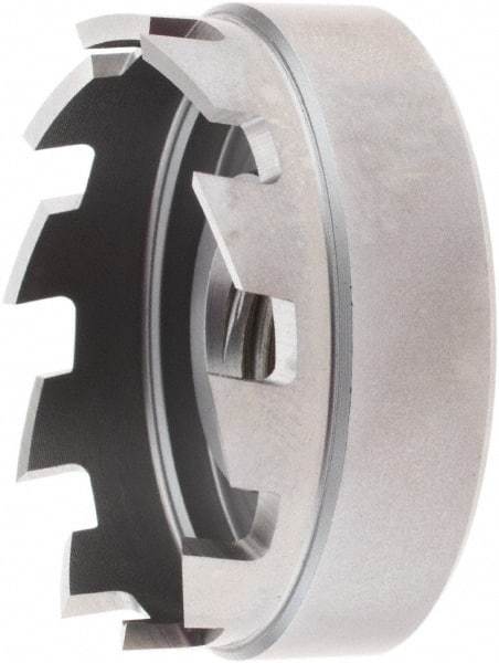 Hougen - 1-1/2" Diam, 1/8" Cutting Depth, Hole Saw - High Speed Steel Saw, Toothed Edge - Americas Industrial Supply