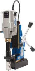 Hougen - 2" Travel, Portable Magnetic Drill Press - 450 RPM, 9 Amps, 1035 Watts, 115 Volts - Americas Industrial Supply