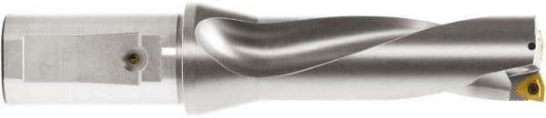 Komet - 45mm Max Drill Depth, 3xD, 15mm Diam, Indexable Insert Drill - 2 Inserts, ABS 50 Modular Connection Shank - Americas Industrial Supply