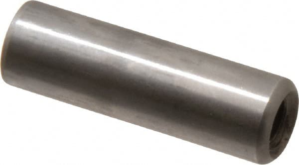 Gibraltar - 5/16" Diam x 1" Pin Length C-1215 Case Hardened Steel Pull Out Dowel Pin - 1 Beveled & 1 Threaded End - Americas Industrial Supply