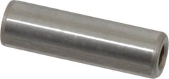 Gibraltar - 3/8" Diam x 1-1/4" Pin Length C-1215 Case Hardened Steel Pull Out Dowel Pin - 1 Beveled & 1 Threaded End - Americas Industrial Supply