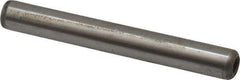Gibraltar - 3/8" Diam x 3" Pin Length C-1215 Case Hardened Steel Pull Out Dowel Pin - 1 Beveled & 1 Threaded End - Americas Industrial Supply