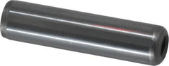 Gibraltar - 1/2" Diam x 2" Pin Length C-1215 Case Hardened Steel Pull Out Dowel Pin - 1 Beveled & 1 Threaded End - Americas Industrial Supply