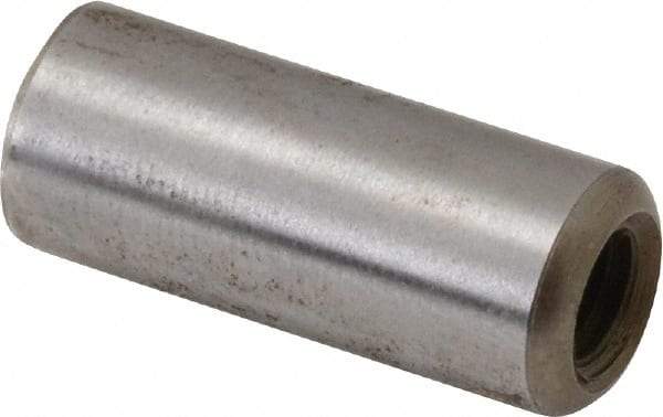 Gibraltar - 5/16" Diam x 3/4" Pin Length C-1215 Case Hardened Steel Pull Out Dowel Pin - 1 Beveled & 1 Threaded End - Americas Industrial Supply