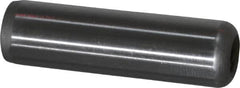 Gibraltar - 1/2" Diam x 1-3/4" Pin Length C-1215 Case Hardened Steel Pull Out Dowel Pin - 1 Beveled & 1 Threaded End - Americas Industrial Supply