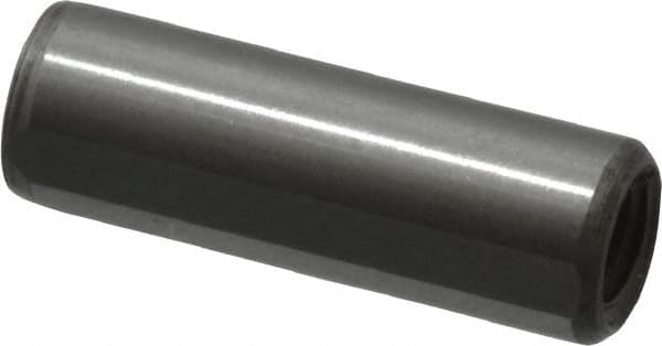 Gibraltar - 1/4" Diam x 3/4" Pin Length C-1215 Case Hardened Steel Pull Out Dowel Pin - 1 Beveled & 1 Threaded End - Americas Industrial Supply