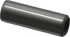 Gibraltar - 1/4" Diam x 3/4" Pin Length C-1215 Case Hardened Steel Pull Out Dowel Pin - 1 Beveled & 1 Threaded End - Americas Industrial Supply
