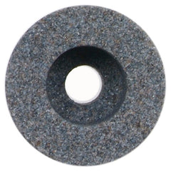 1″ × 1″ × 1/4″ 32A Internal Wheel Type 05 Recessed One Side1/2″ × 1/2″, 60 Grit Aluminum Oxide 32A60-KVBE - Americas Industrial Supply
