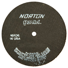 4″ × 1/8″ × 1/4″ Gemini Small Diameter Cut-Off Wheel Type 01 Straight Aluminum Oxide - Americas Industrial Supply