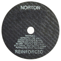 4″ × 1/16″ × 1/2″ Small Diameter Cut-Off Wheel Type 01 Straight 36 Grit Aluminum Oxide - Americas Industrial Supply