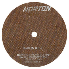 6″ × 0.035″ × 1/2″ A60-OBNA2 Cut-Off Wheel - Americas Industrial Supply